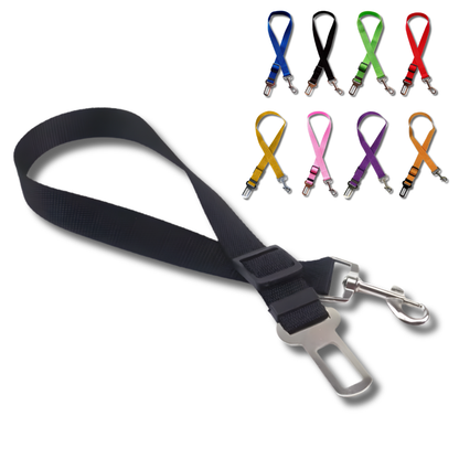 Cinturón de seguridad para perros en el coche